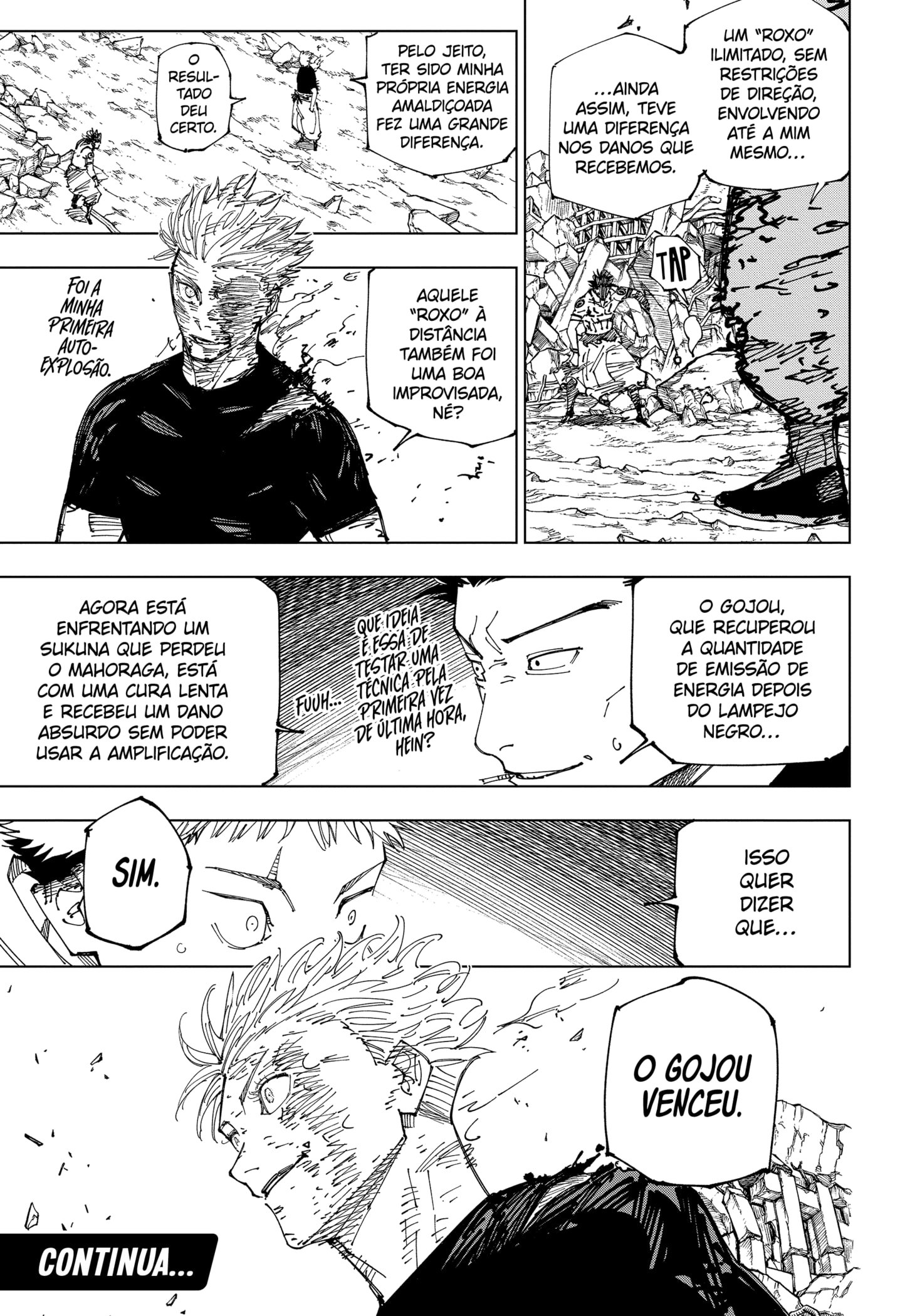Read Jujutsu Kaisen Pt Br Manga Online