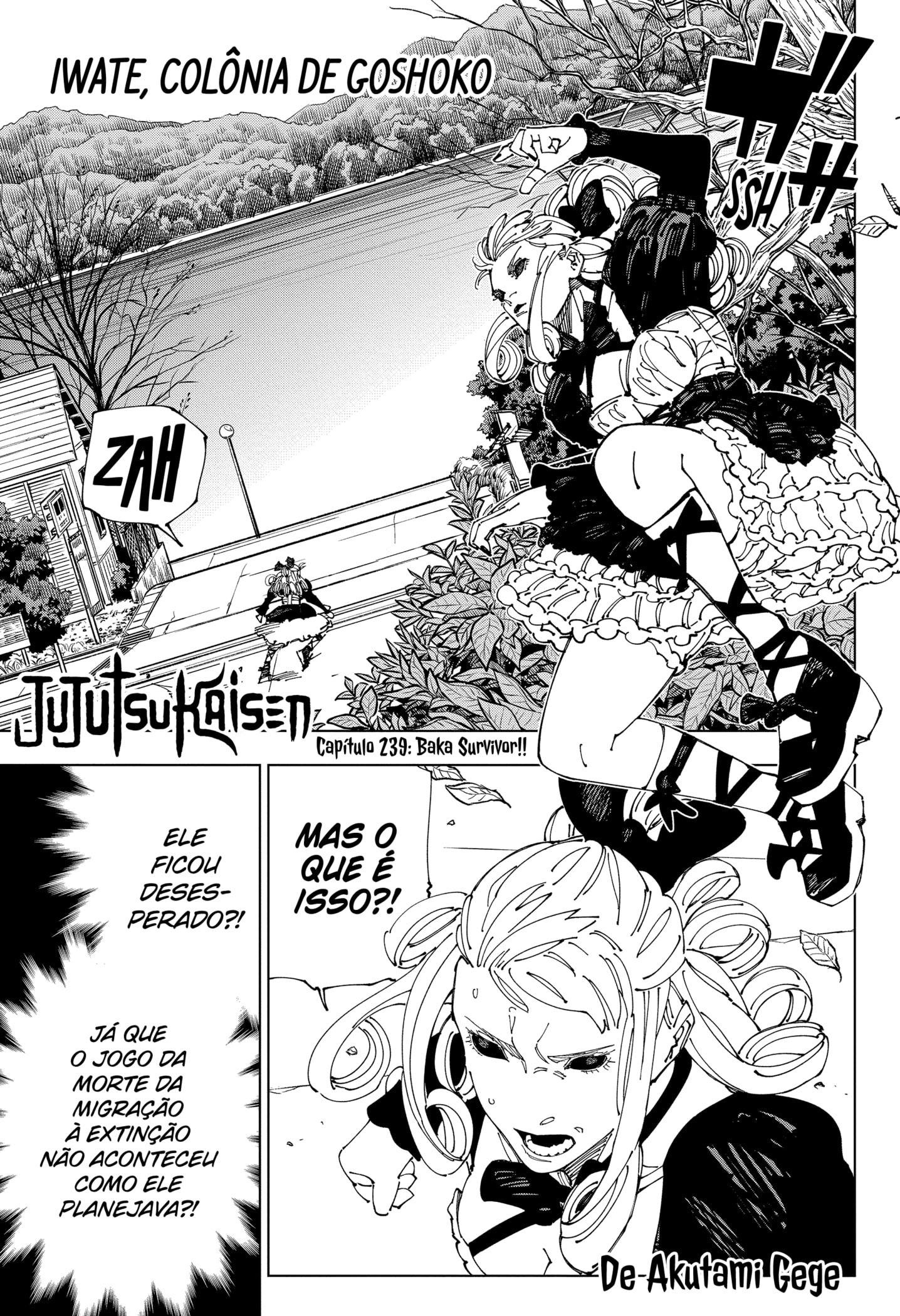 Read Jujutsu Kaisen Pt Br Manga Online