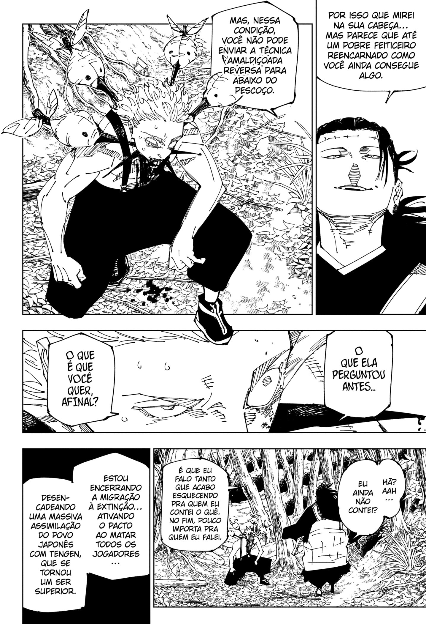 Read Jujutsu Kaisen Pt Br Manga Online