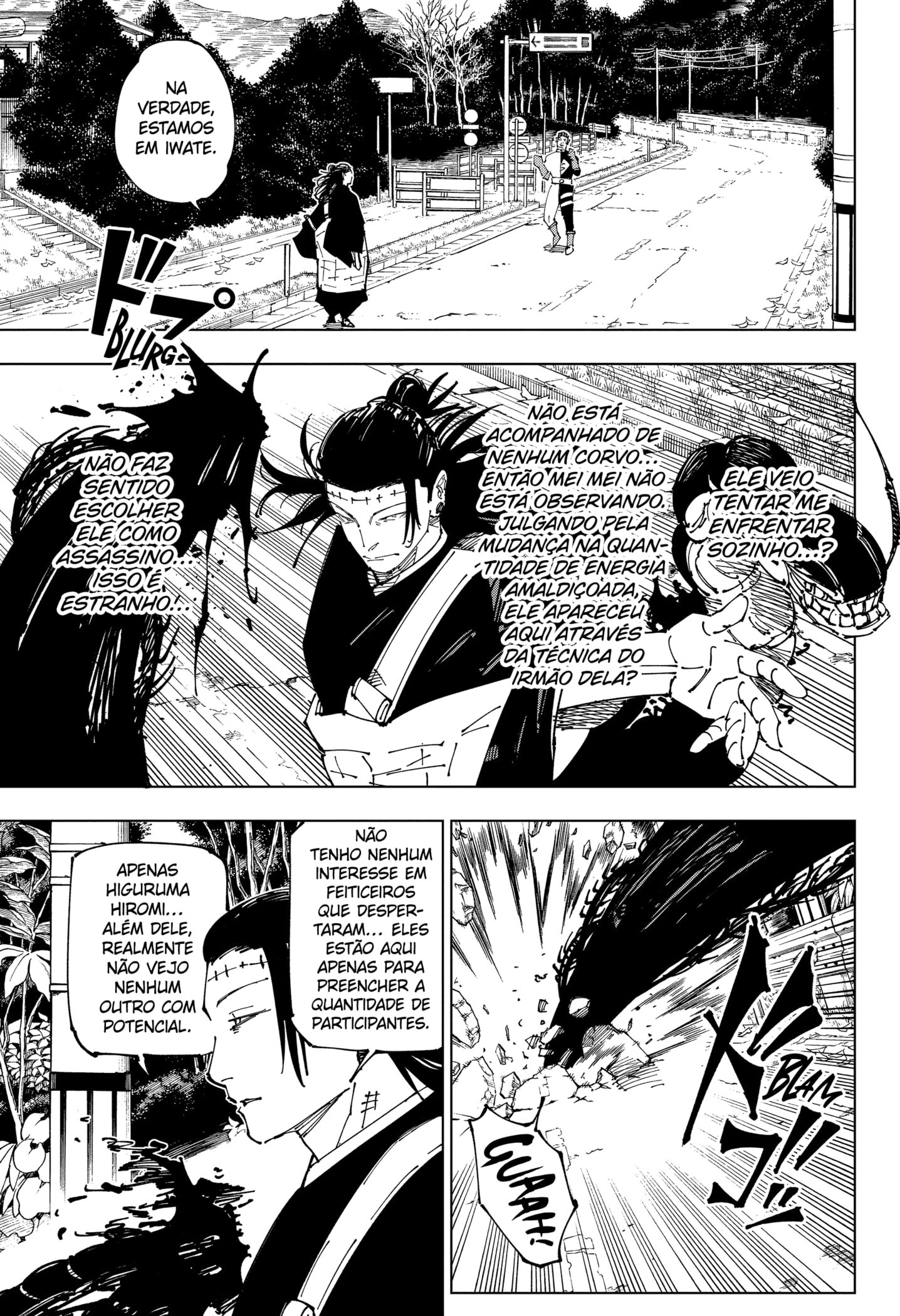 Read Jujutsu Kaisen Pt Br Manga Online