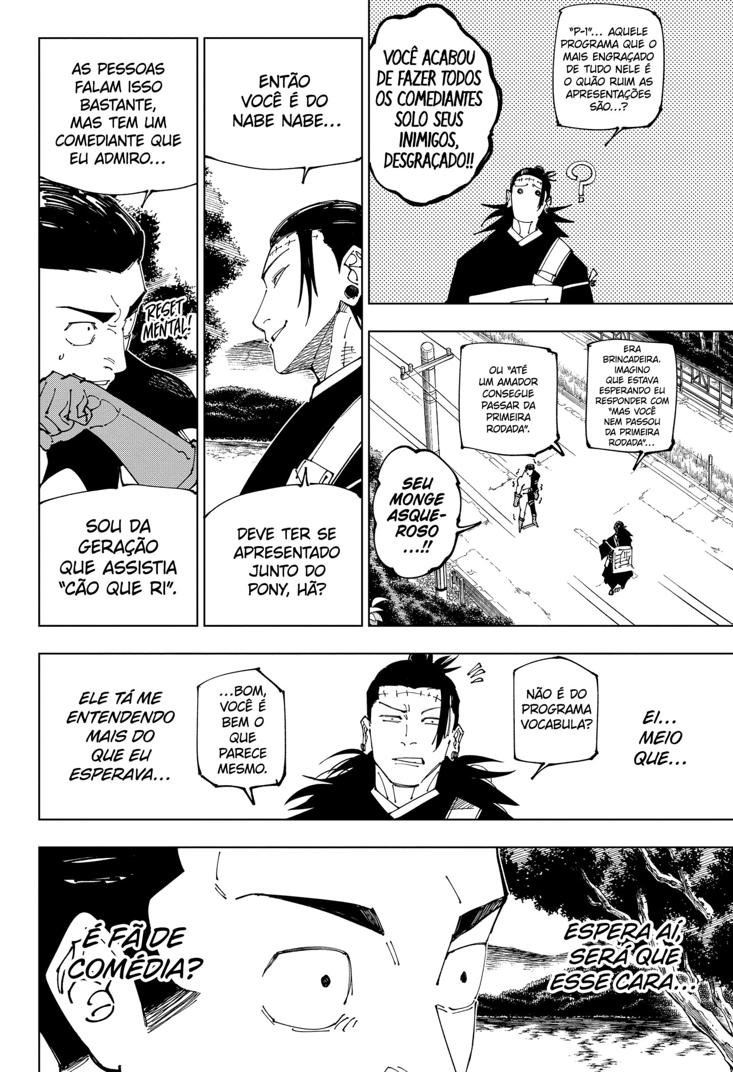 Read Jujutsu Kaisen Pt Br Manga Online