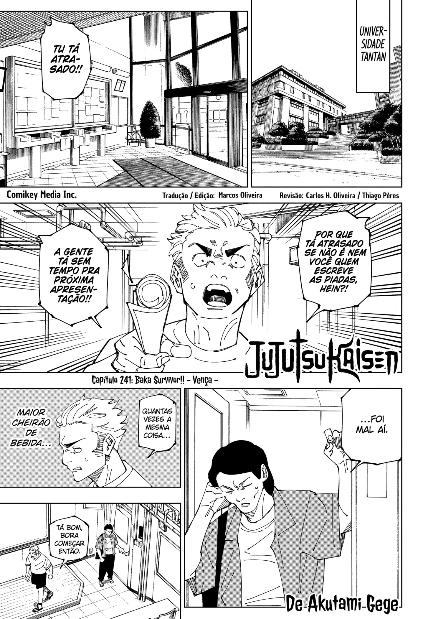 Read Jujutsu Kaisen Pt Br Manga Online