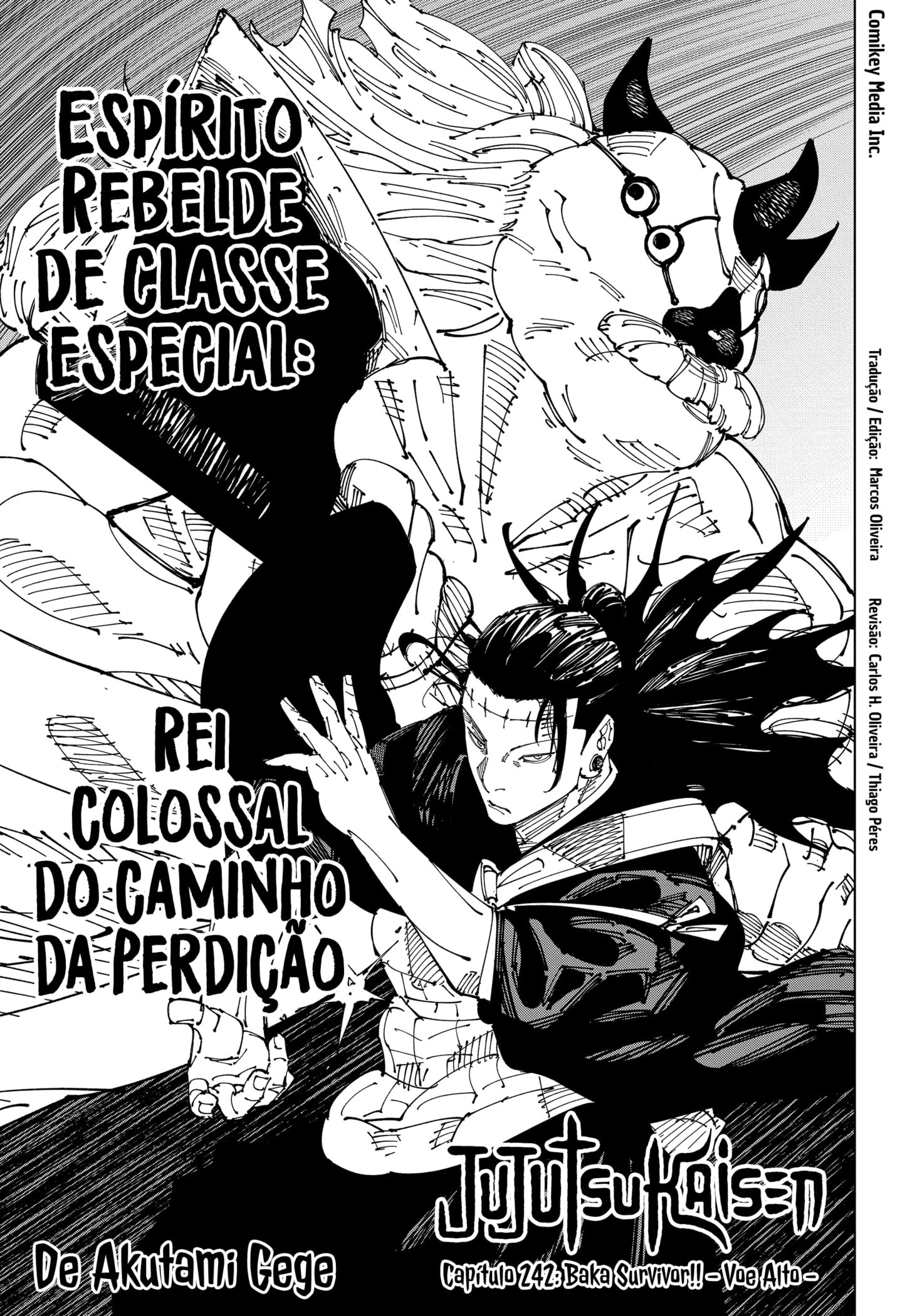 Read Jujutsu Kaisen Pt Br Manga Online