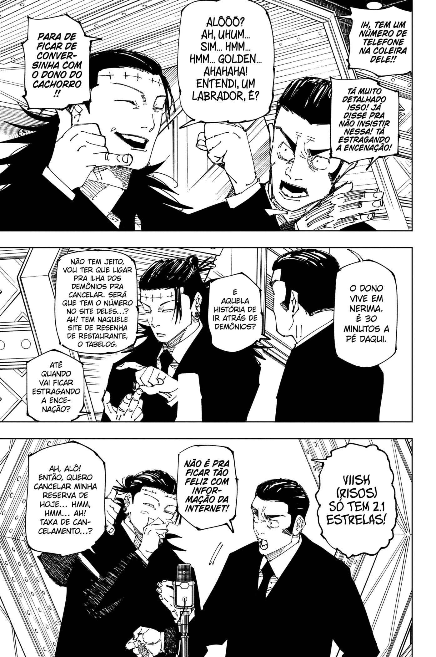 Read Jujutsu Kaisen Pt Br Manga Online