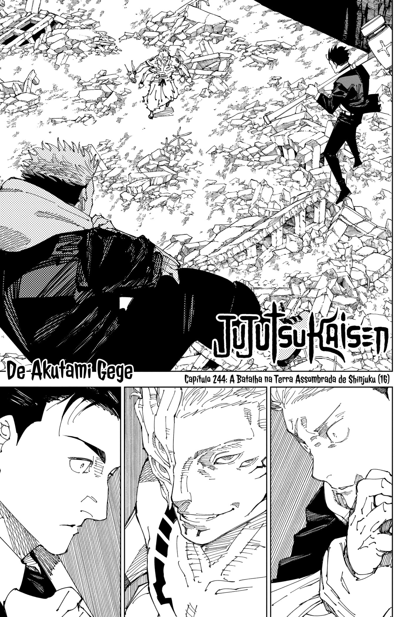 Read Jujutsu Kaisen Pt Br Manga Online