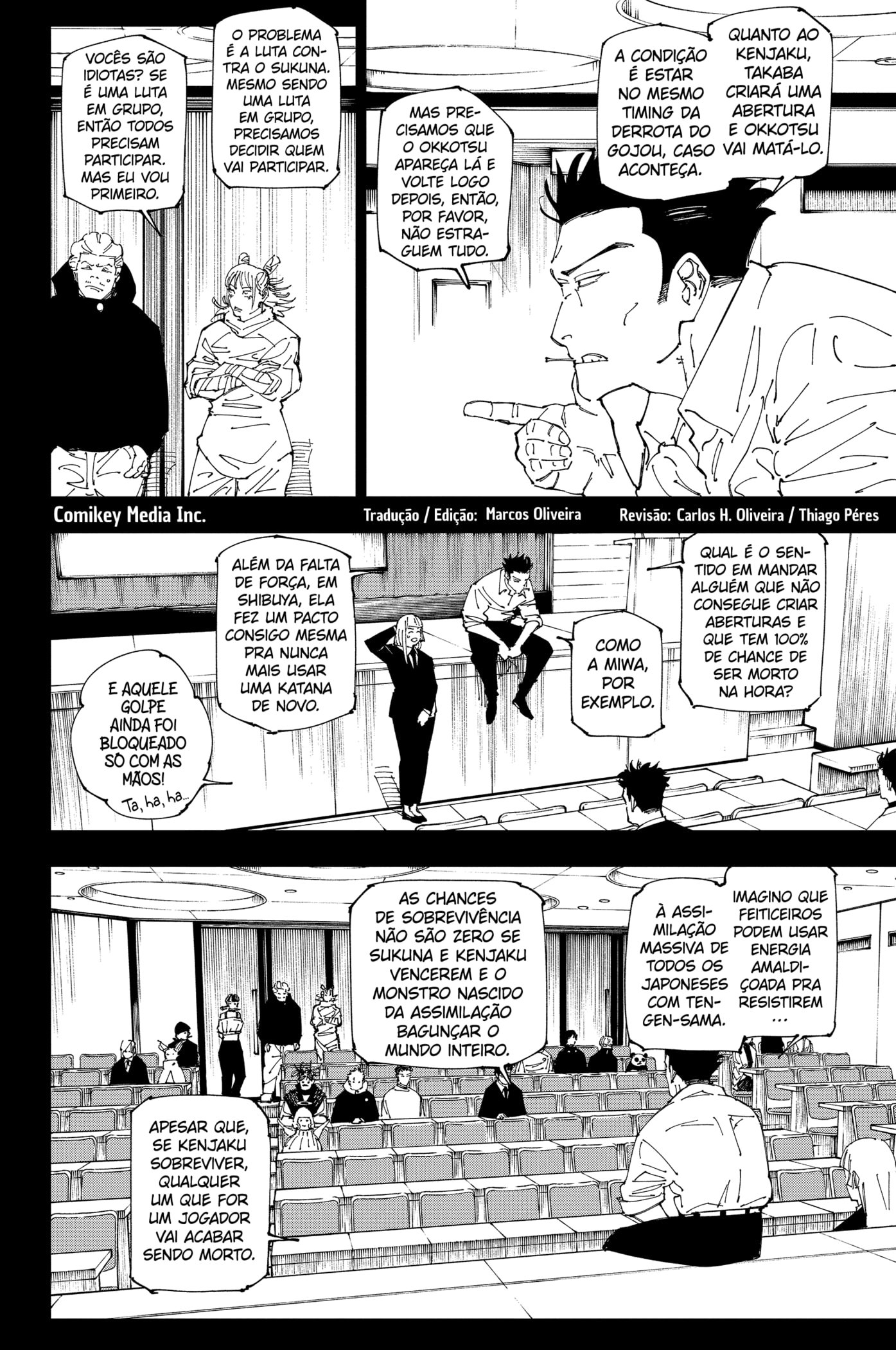 Read Jujutsu Kaisen Pt Br Manga Online