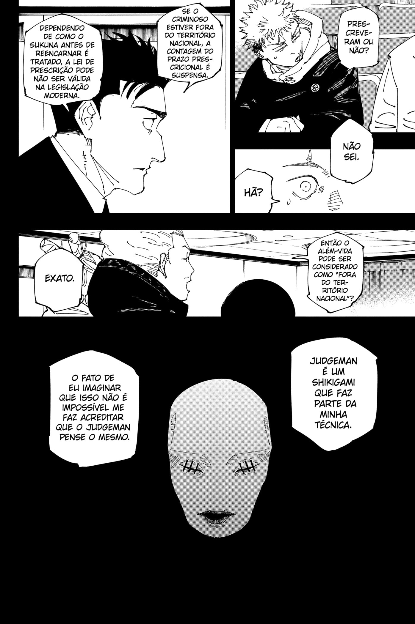 Read Jujutsu Kaisen Pt Br Manga Online