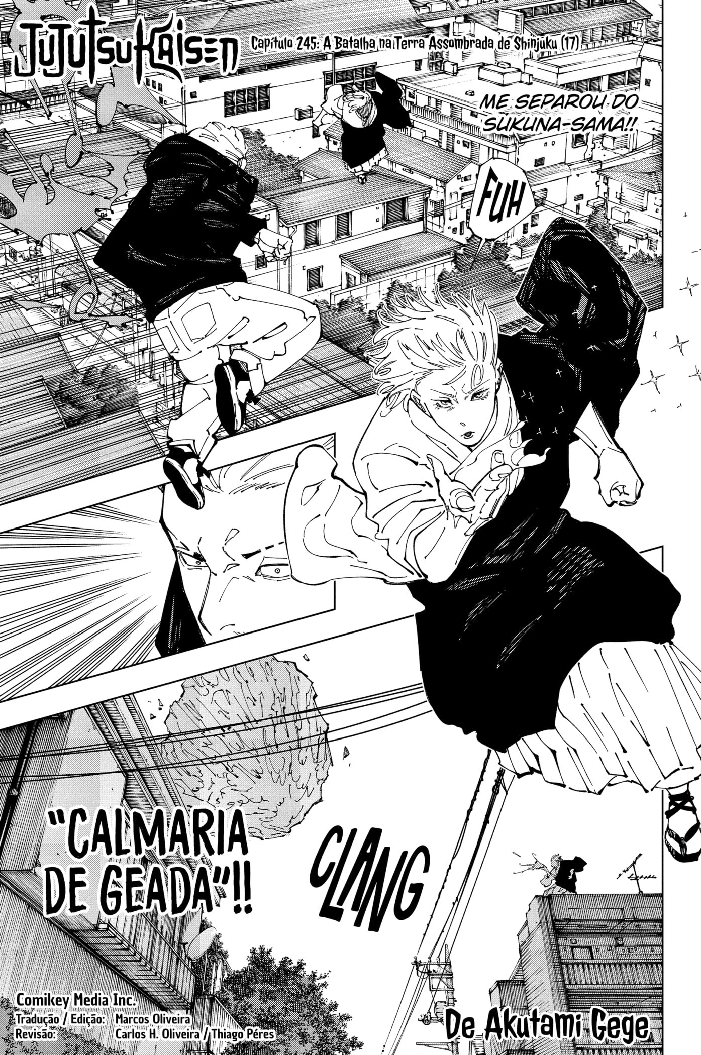 Read Jujutsu Kaisen Pt Br Manga Online