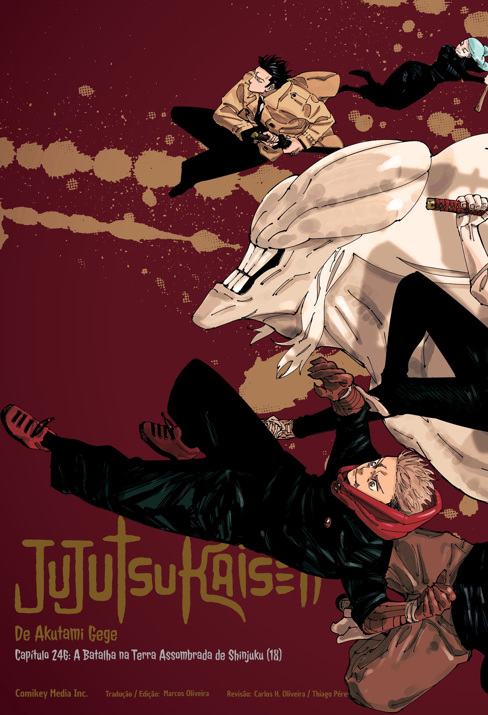 Read Jujutsu Kaisen Pt Br Manga Online