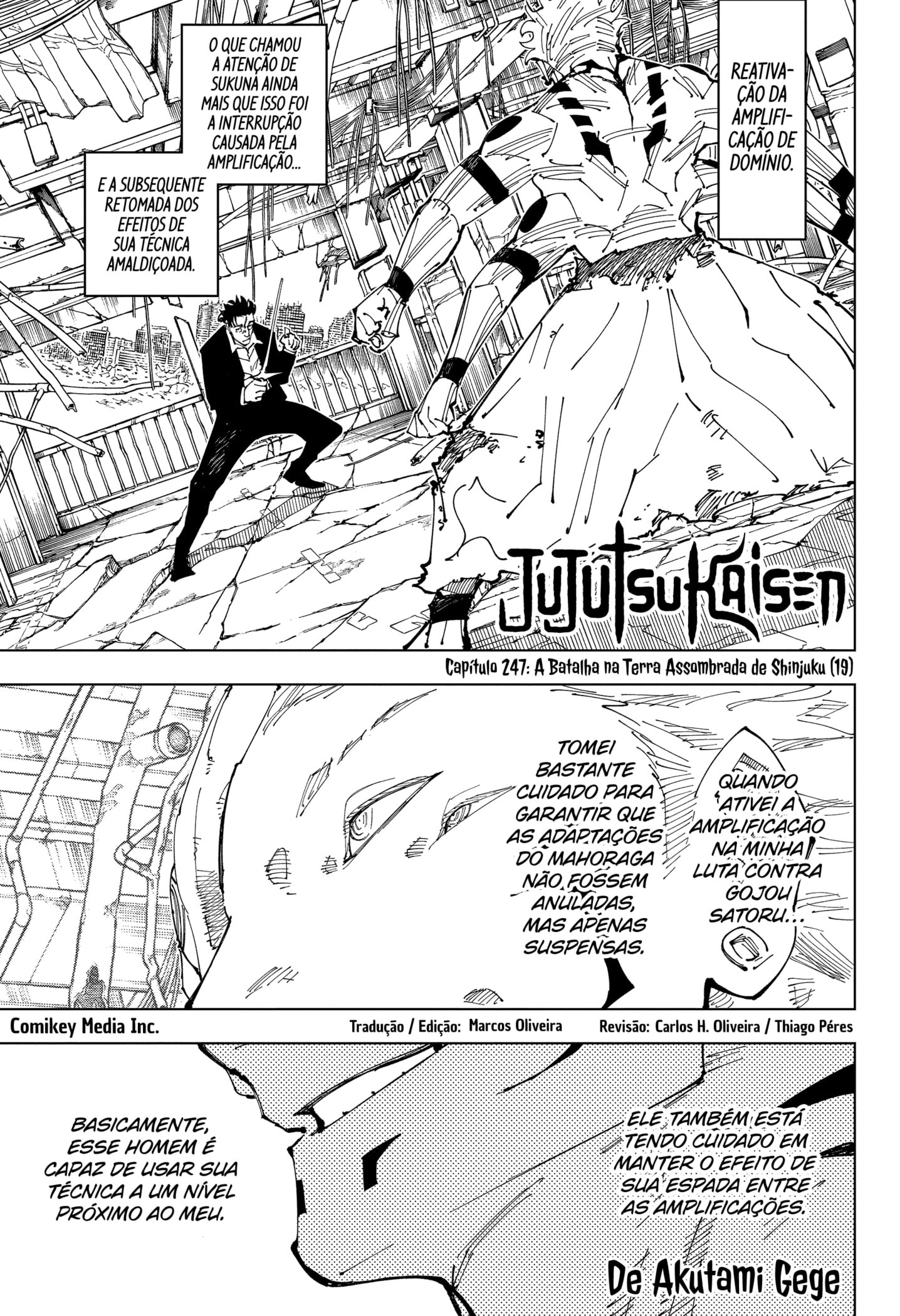Read Jujutsu Kaisen Pt Br Manga Online