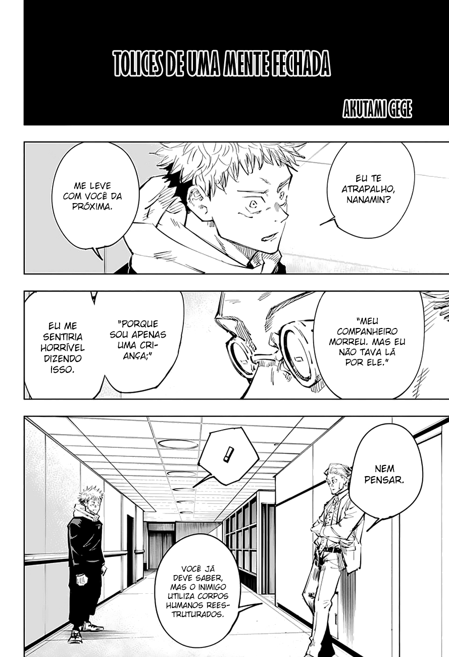 Read Jujutsu Kaisen Pt Br Manga Online