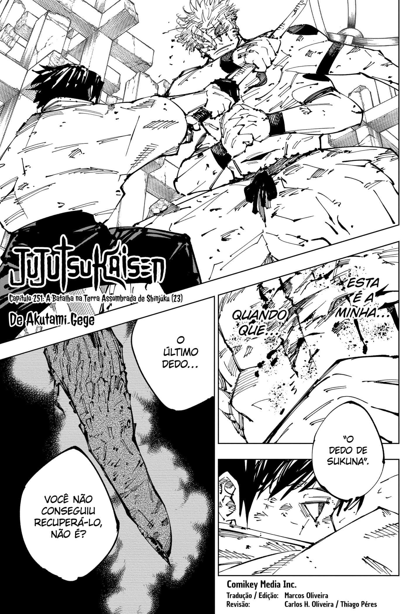 Read Jujutsu Kaisen Pt Br Manga Online