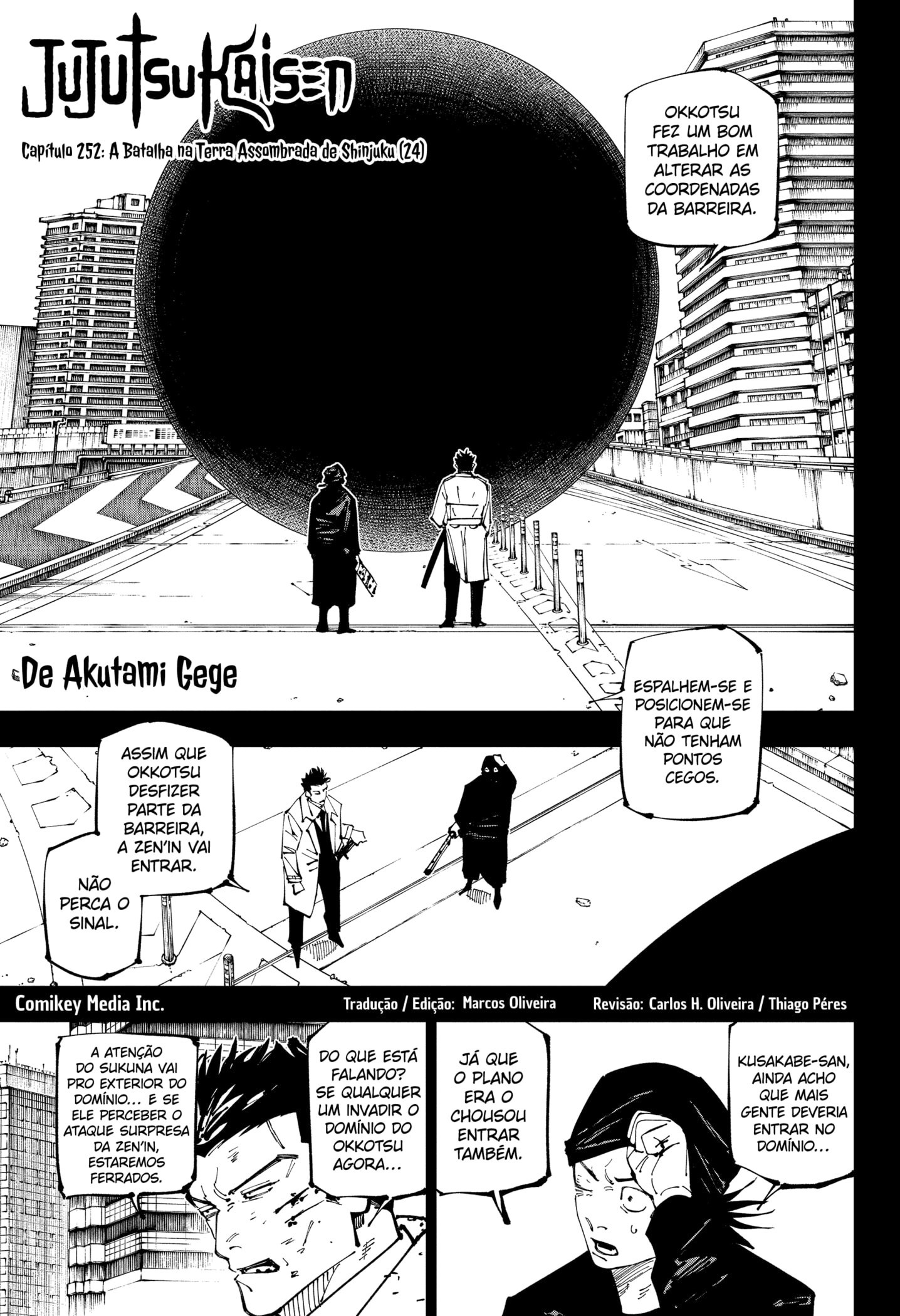Read Jujutsu Kaisen Pt Br Manga Online
