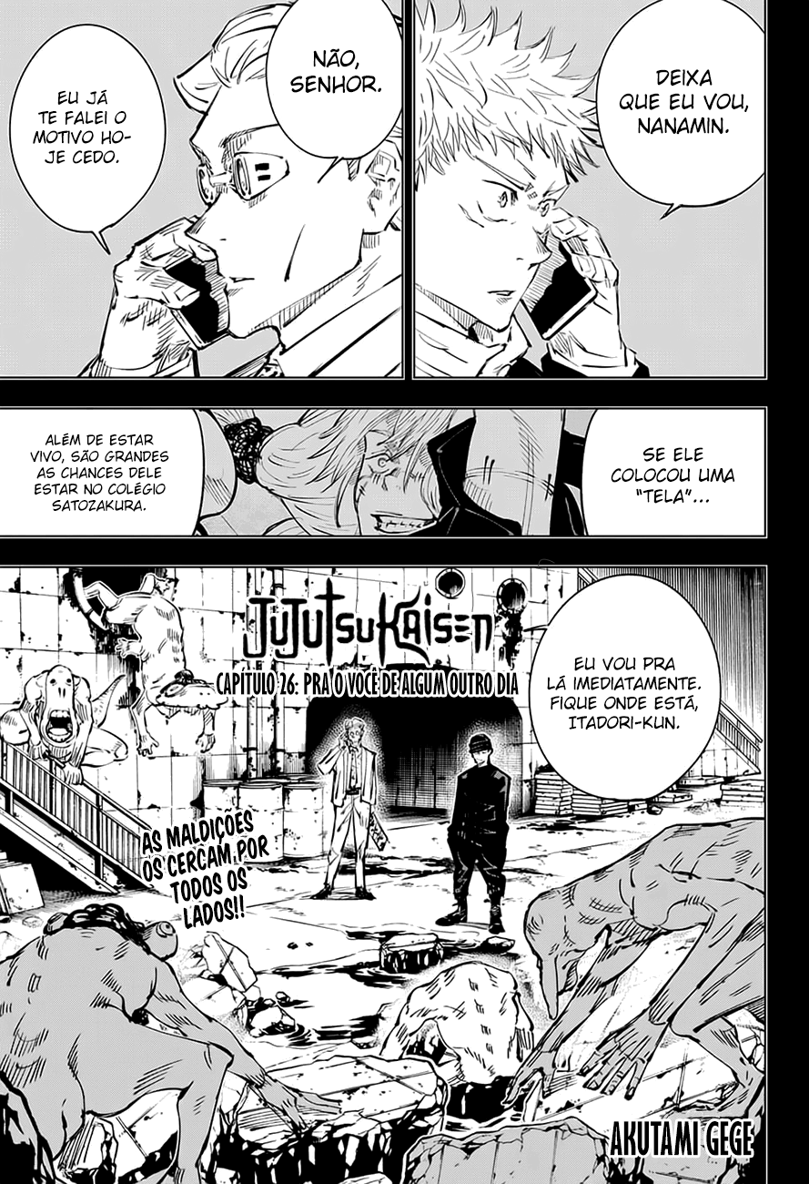 Read Jujutsu Kaisen Pt Br Manga Online
