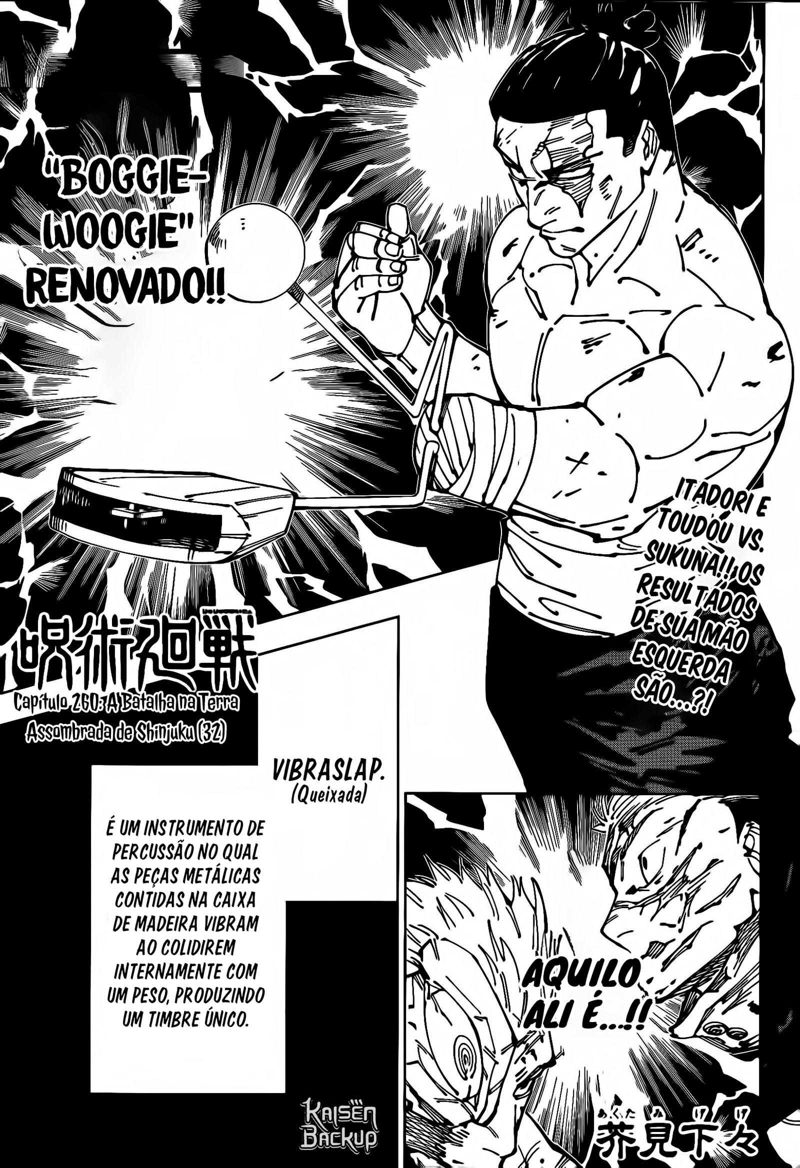 Read Jujutsu Kaisen Pt Br Manga Online