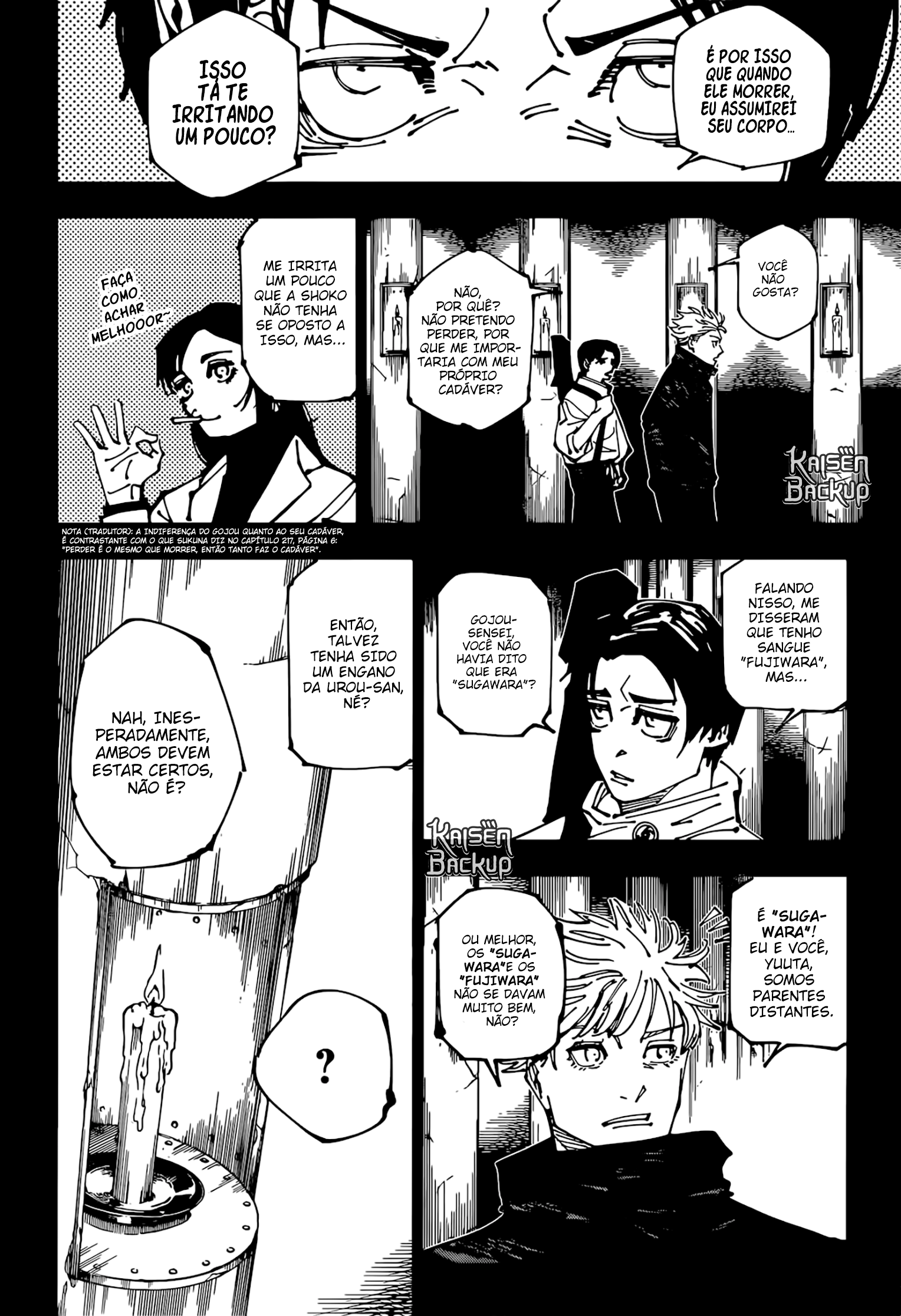 Read Jujutsu Kaisen Pt Br Manga Online