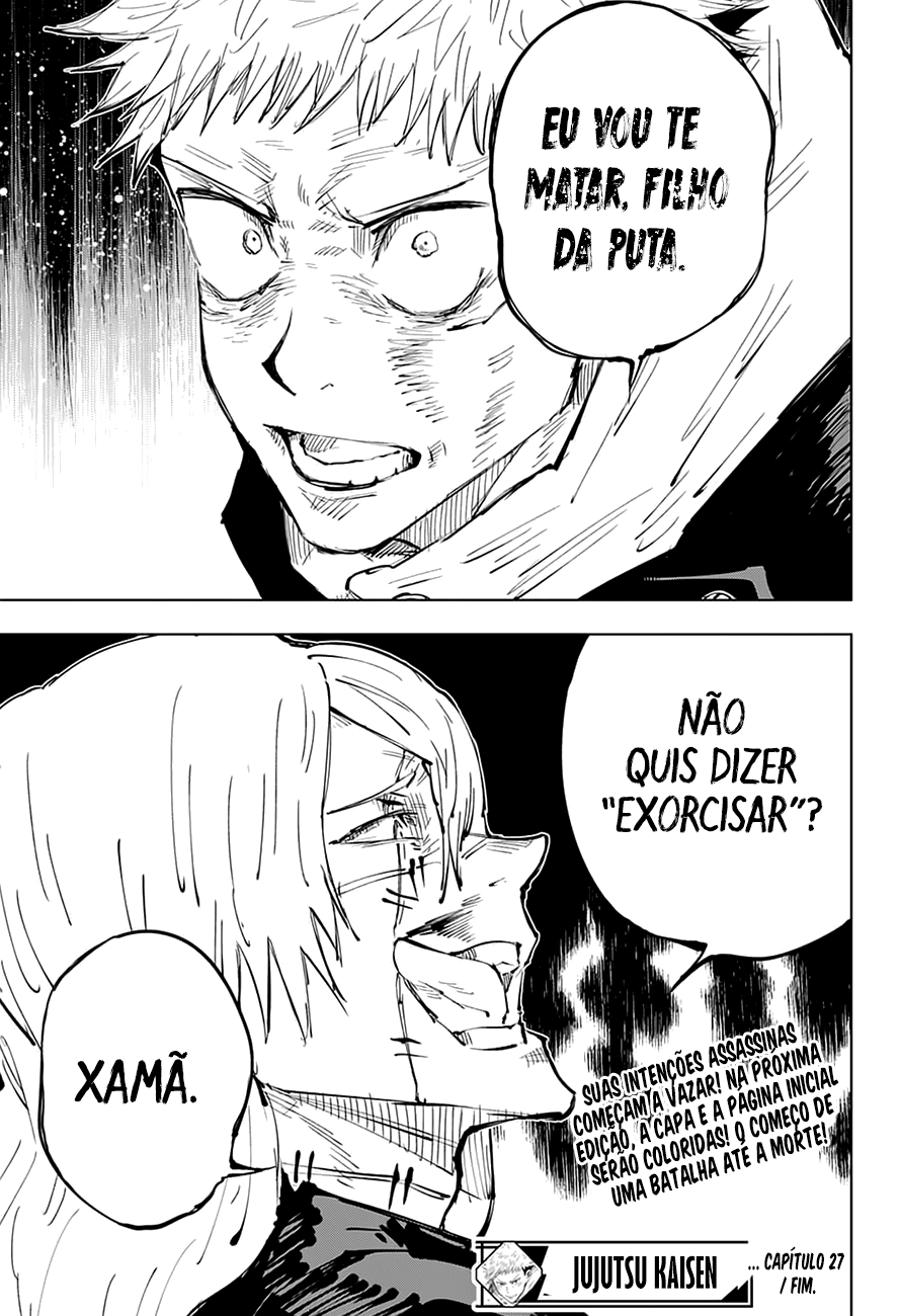 Read Jujutsu Kaisen Pt Br Manga Online