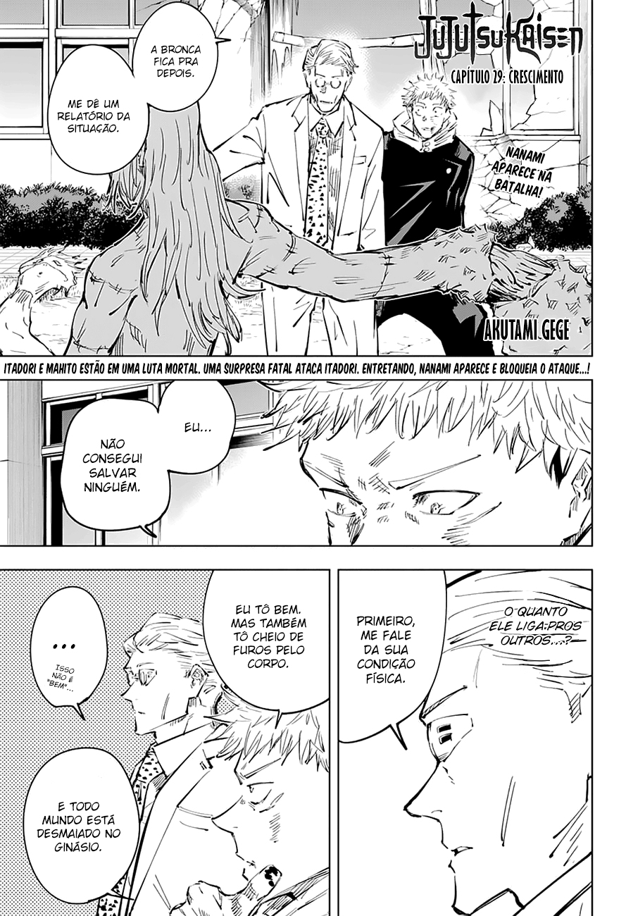 Read Jujutsu Kaisen Pt Br Manga Online