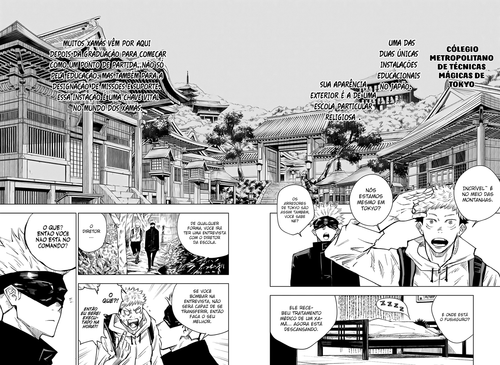 Read Jujutsu Kaisen Pt Br Manga Online