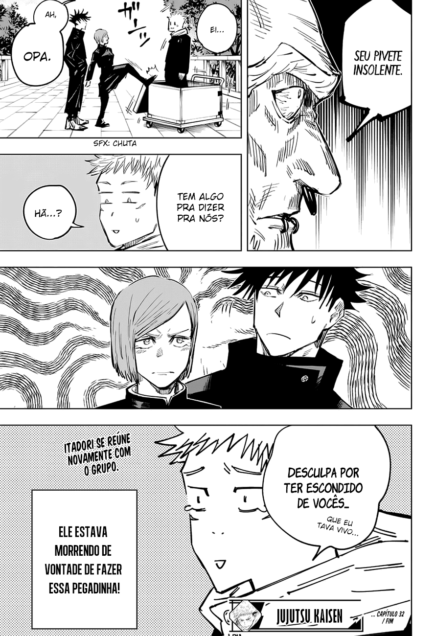 Read Jujutsu Kaisen Pt Br Manga Online