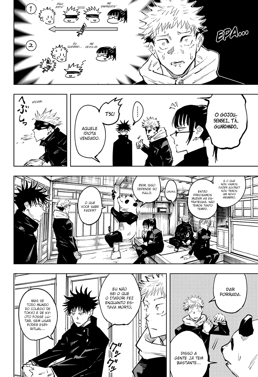 Read Jujutsu Kaisen Pt Br Manga Online