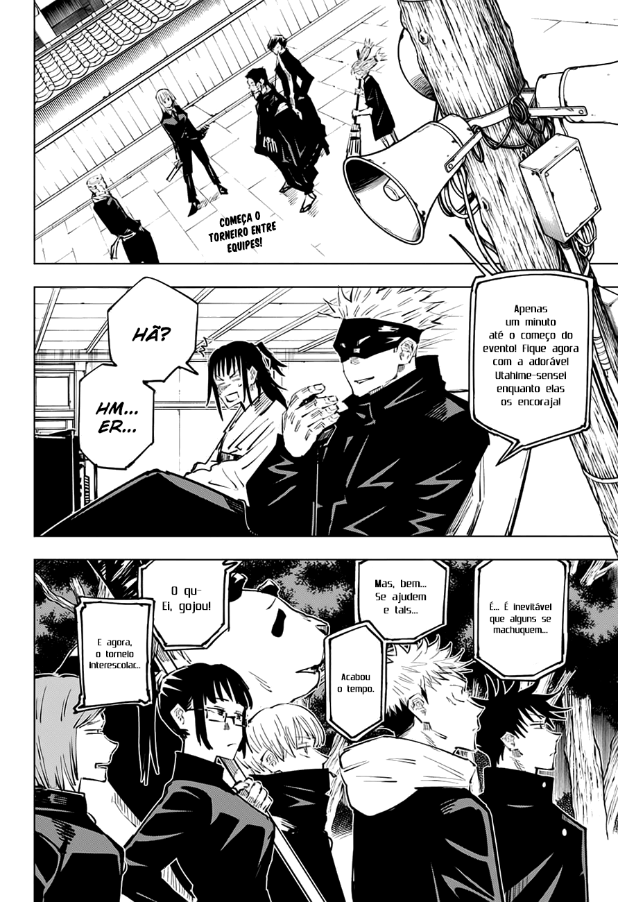 Read Jujutsu Kaisen Pt Br Manga Online