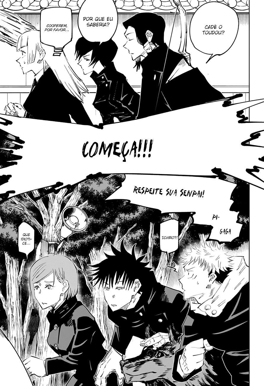 Read Jujutsu Kaisen Pt Br Manga Online