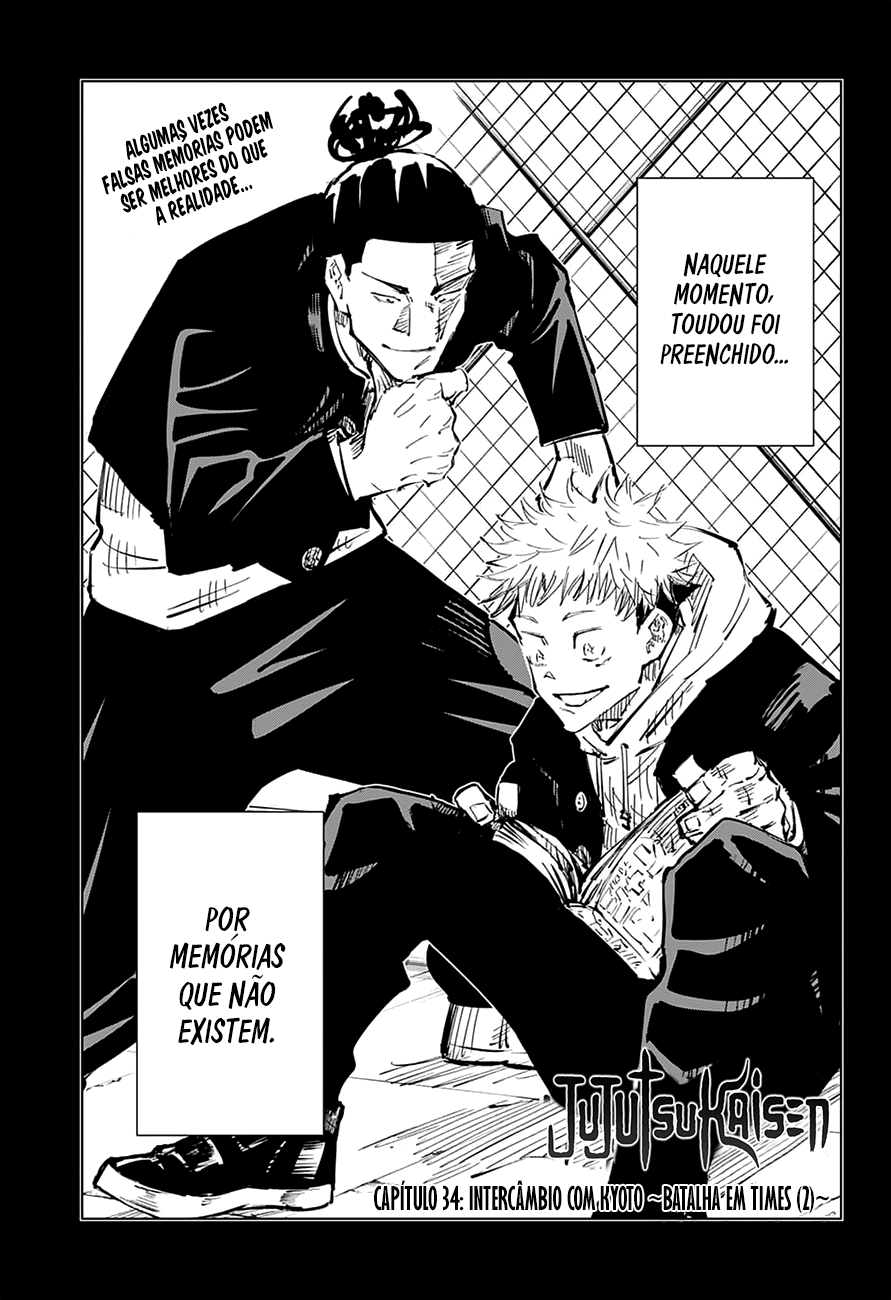 Read Jujutsu Kaisen Pt Br Manga Online