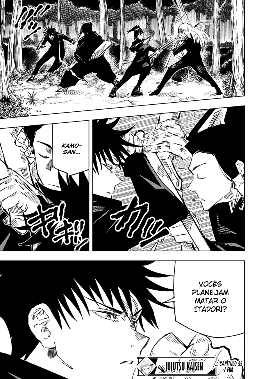 Read Jujutsu Kaisen Pt Br Manga Online