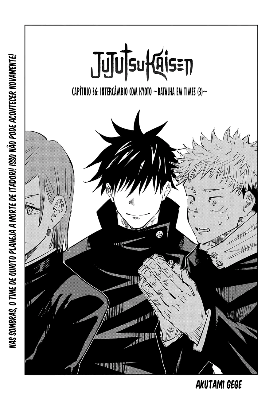 Read Jujutsu Kaisen Pt Br Manga Online