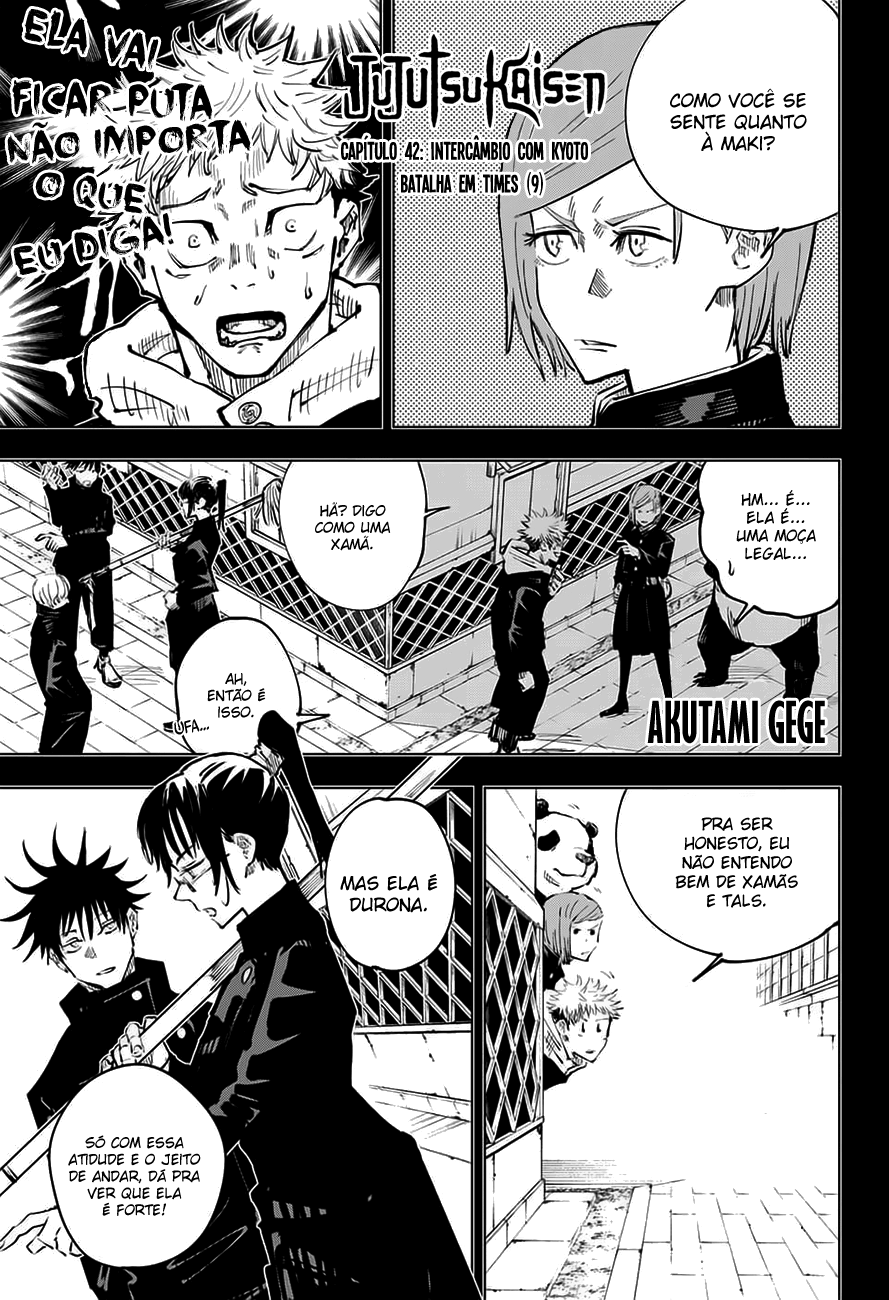 Read Jujutsu Kaisen Pt Br Manga Online