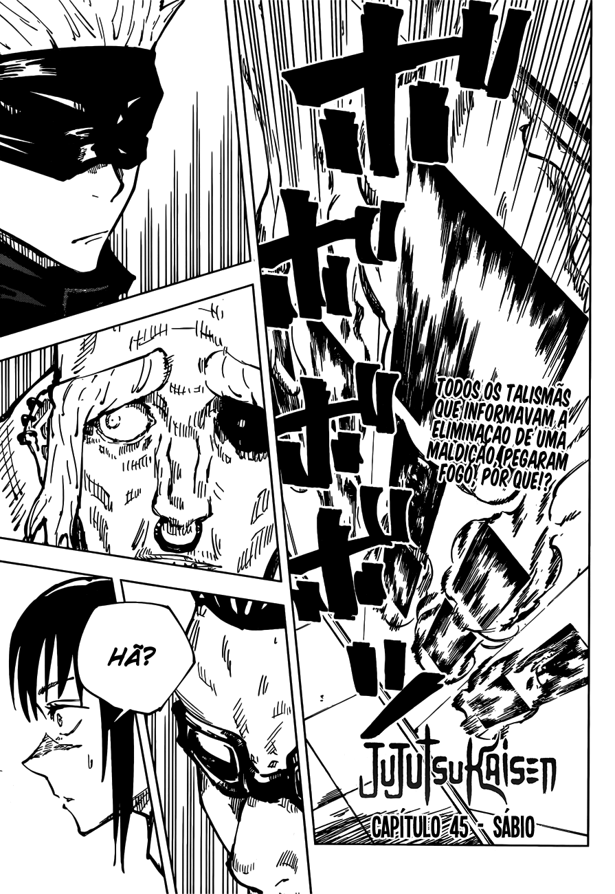 Read Jujutsu Kaisen Pt Br Manga Online
