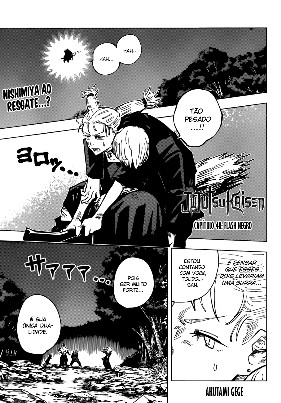 Read Jujutsu Kaisen Pt Br Manga Online