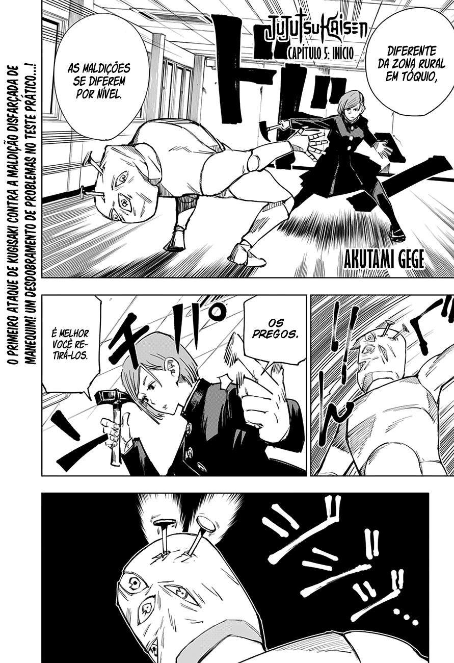 Read Jujutsu Kaisen Pt Br Manga Online
