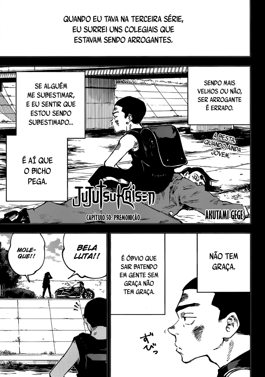 Read Jujutsu Kaisen Pt Br Manga Online