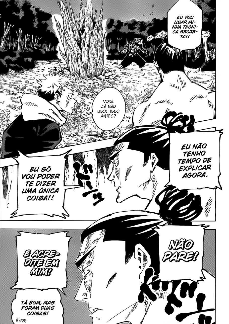 Read Jujutsu Kaisen Pt Br Manga Online