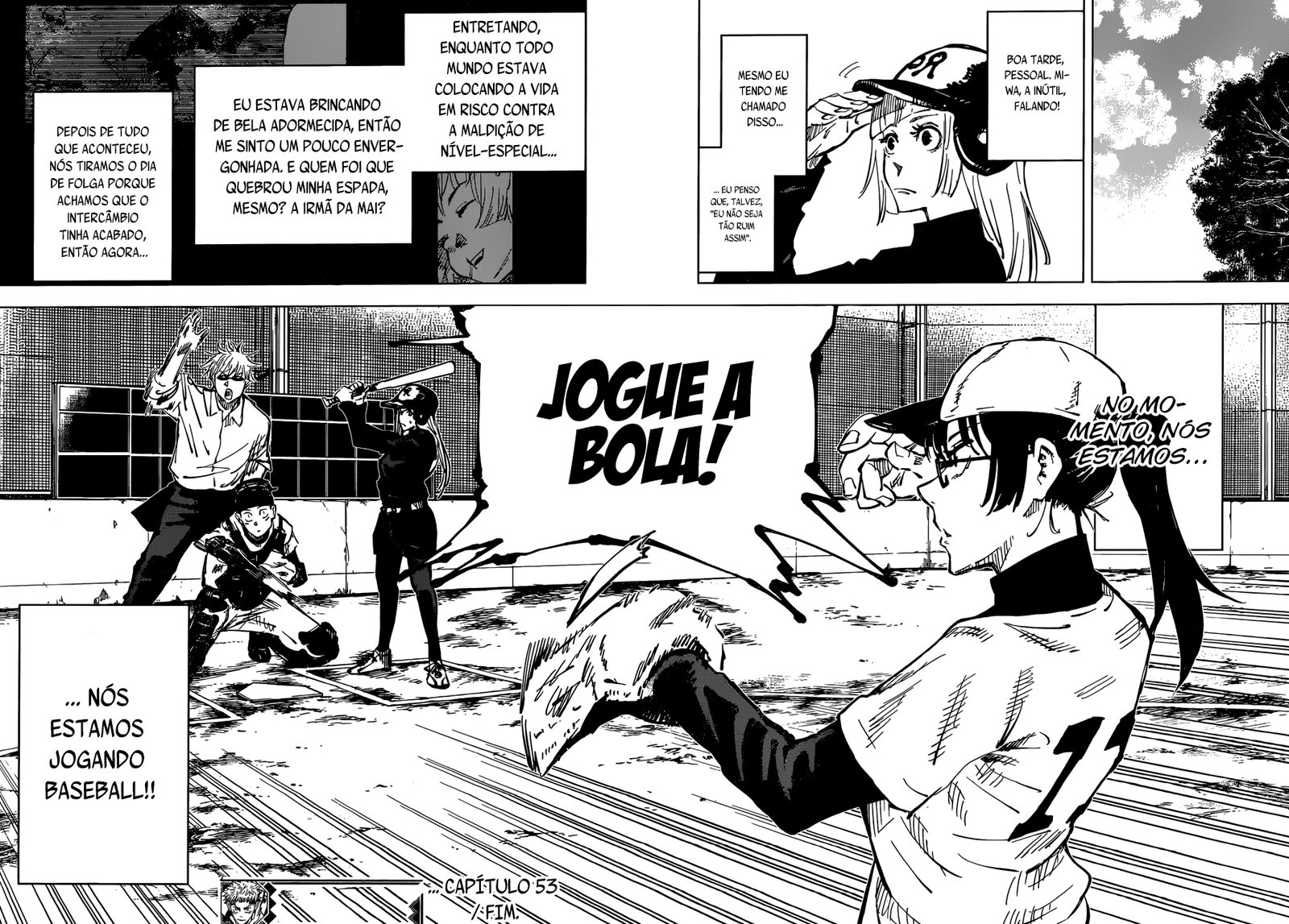 Read Jujutsu Kaisen Pt Br Manga Online