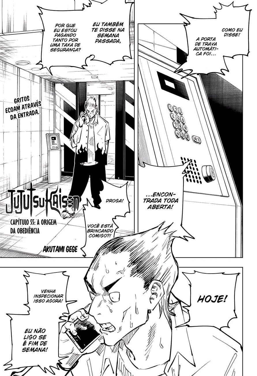 Read Jujutsu Kaisen Pt Br Manga Online