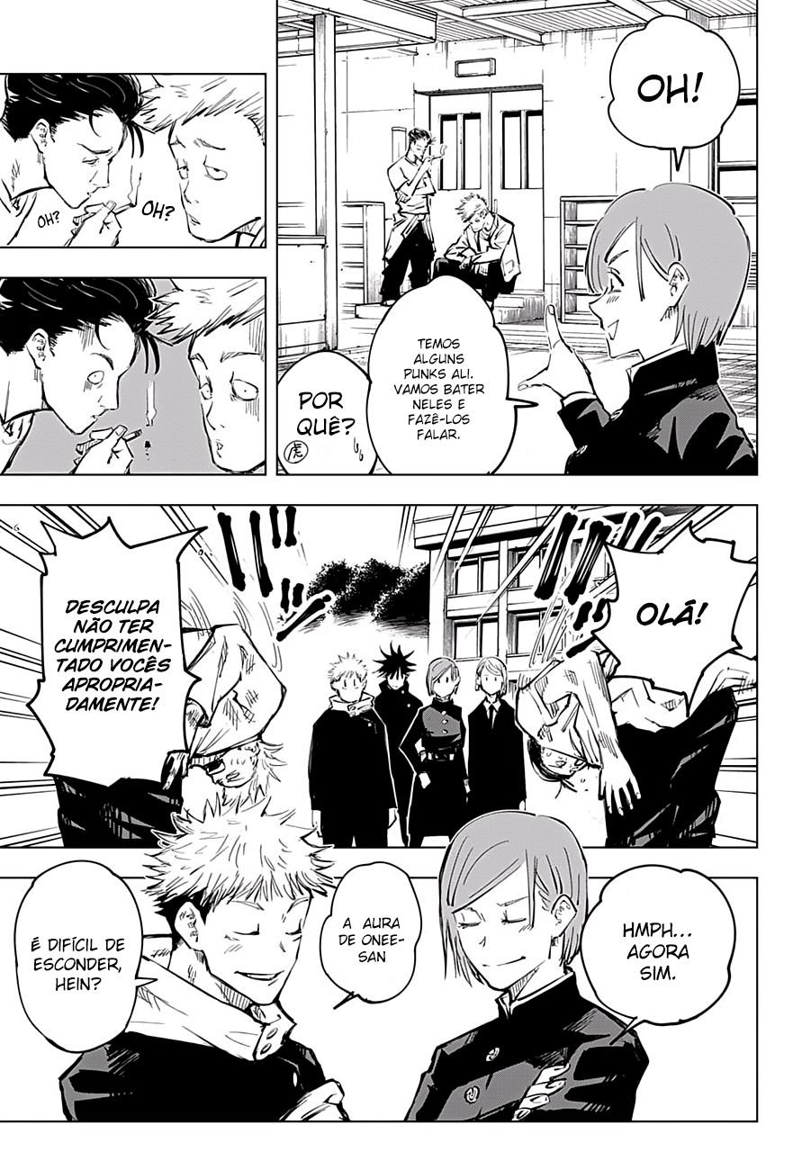 Read Jujutsu Kaisen Pt Br Manga Online