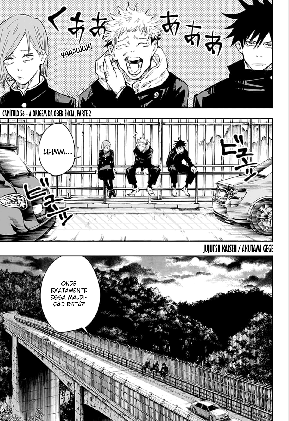 Read Jujutsu Kaisen Pt Br Manga Online