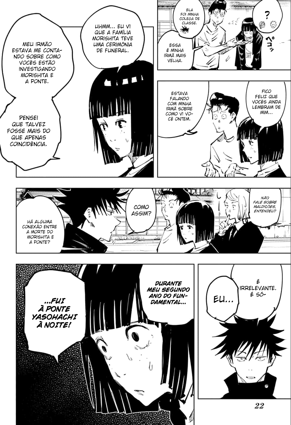 Read Jujutsu Kaisen Pt Br Manga Online