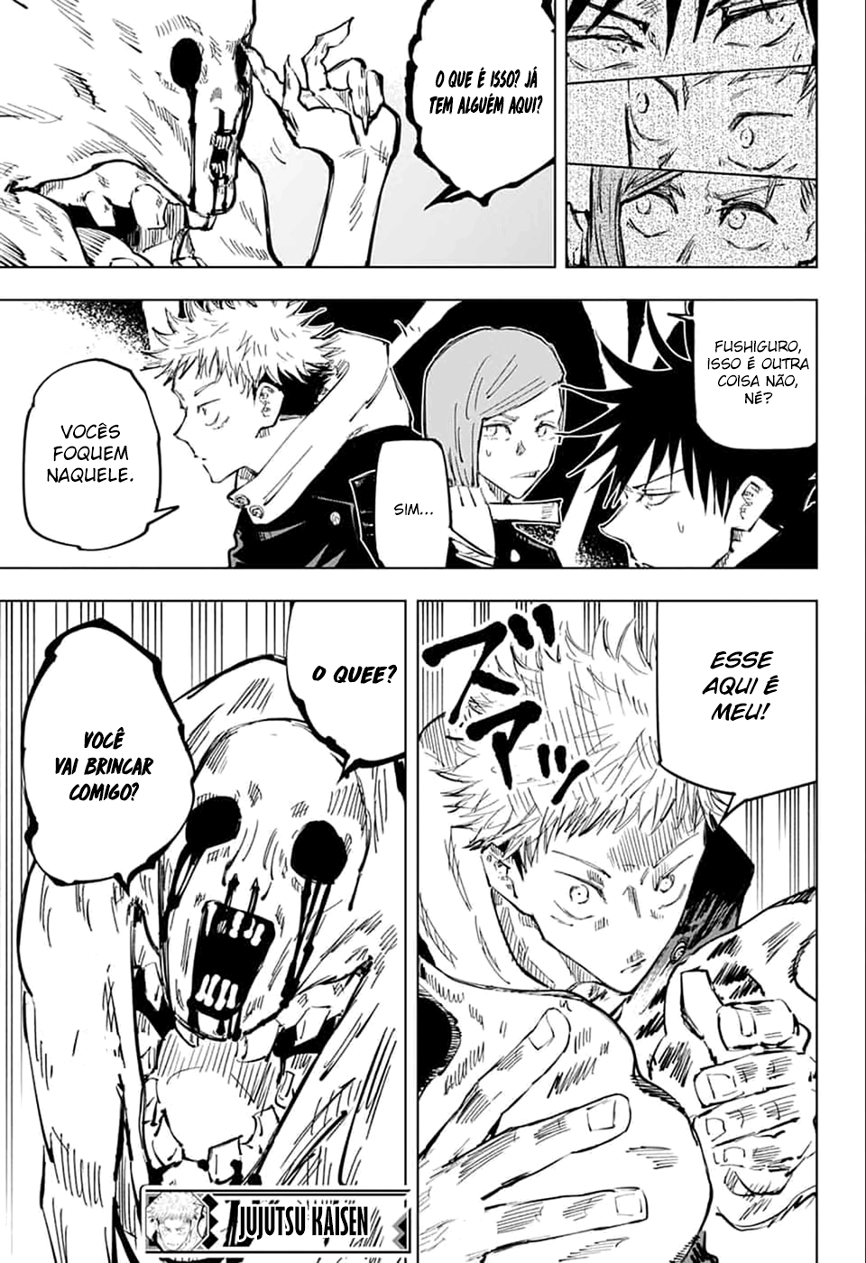 Read Jujutsu Kaisen Pt Br Manga Online