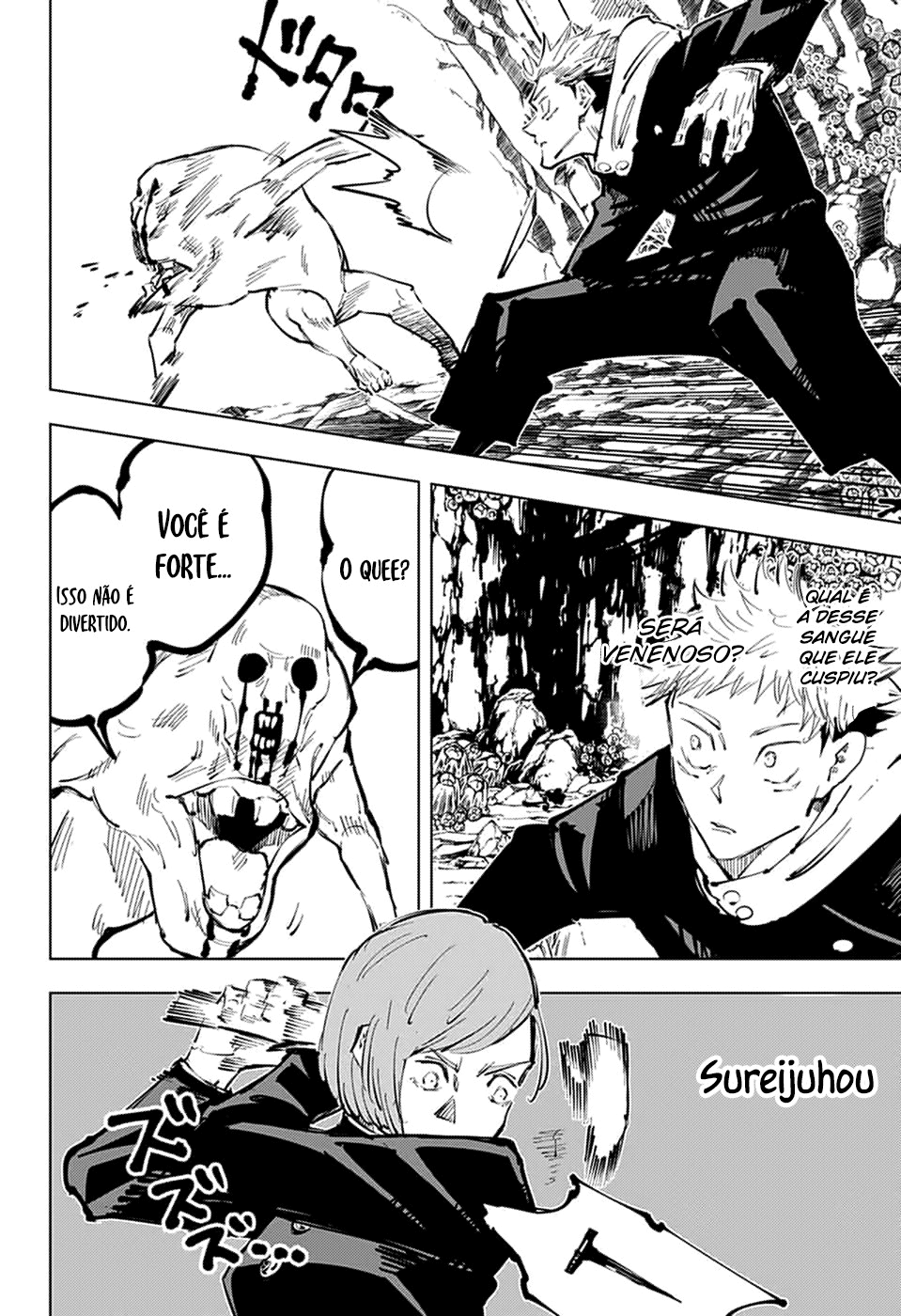 Read Jujutsu Kaisen Pt Br Manga Online