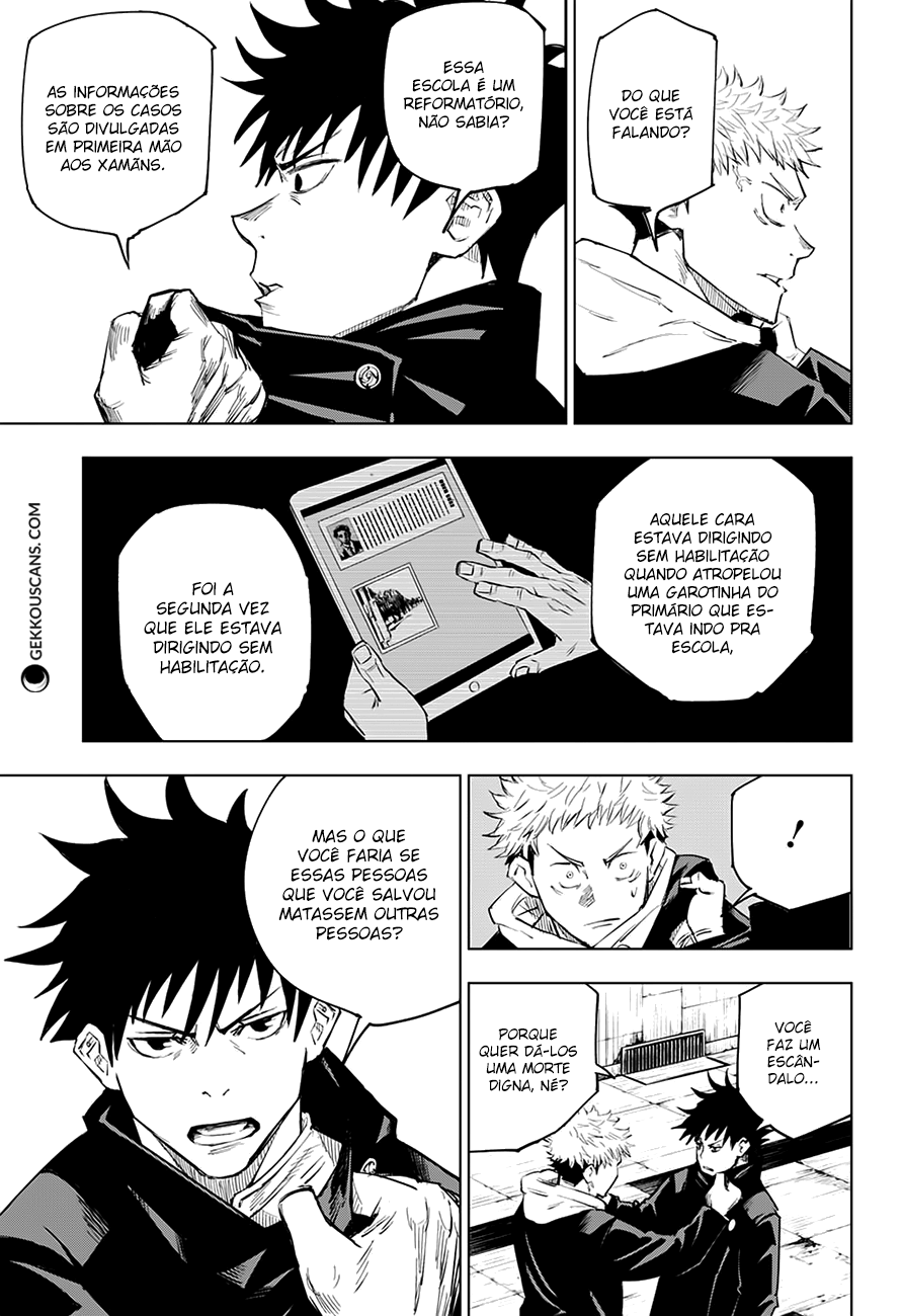 Read Jujutsu Kaisen Pt Br Manga Online