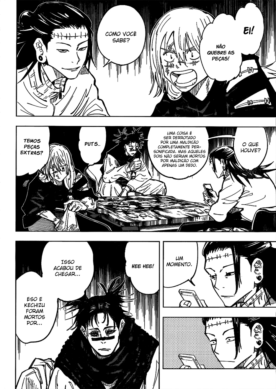 Read Jujutsu Kaisen Pt Br Manga Online