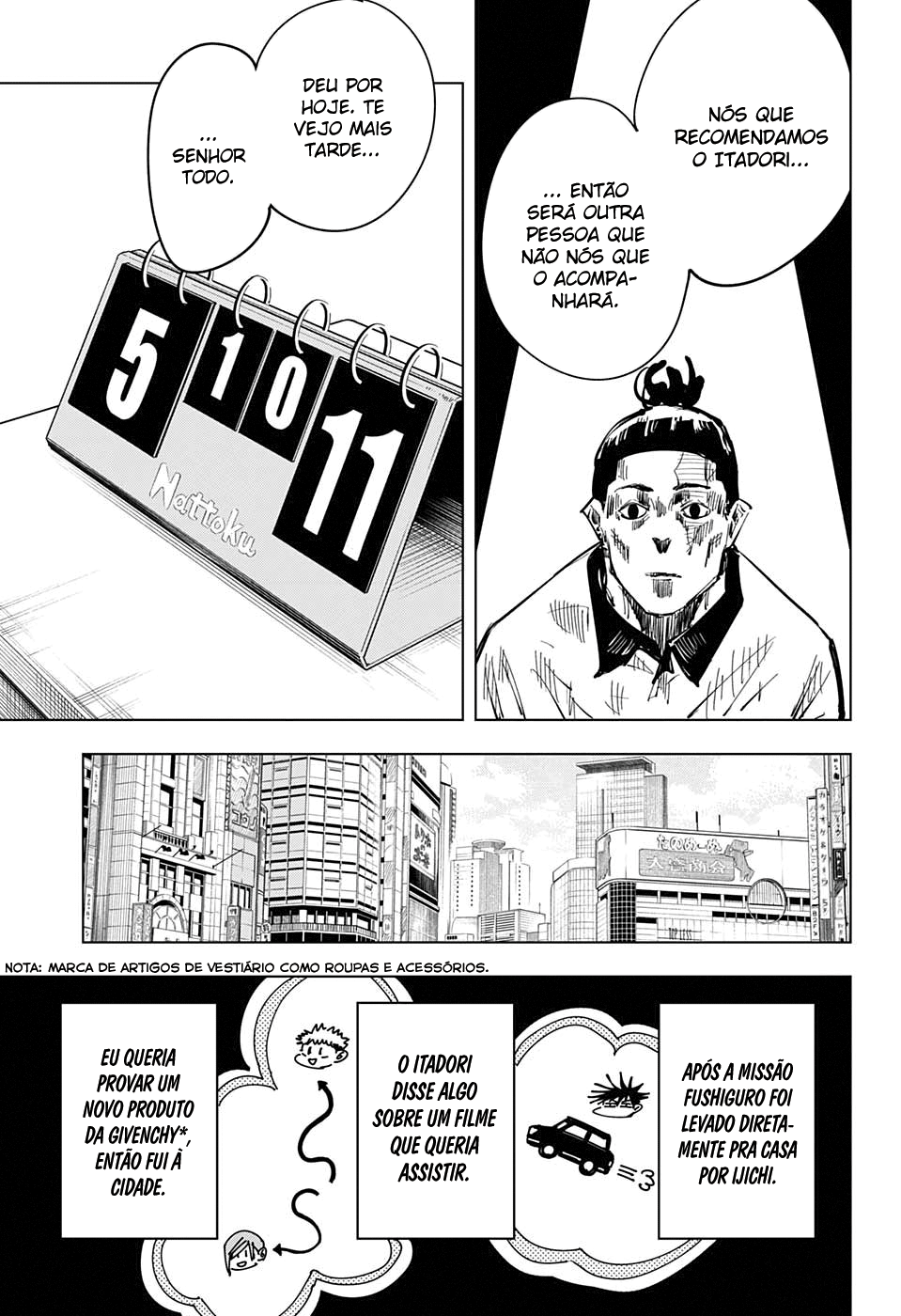 Read Jujutsu Kaisen Pt Br Manga Online