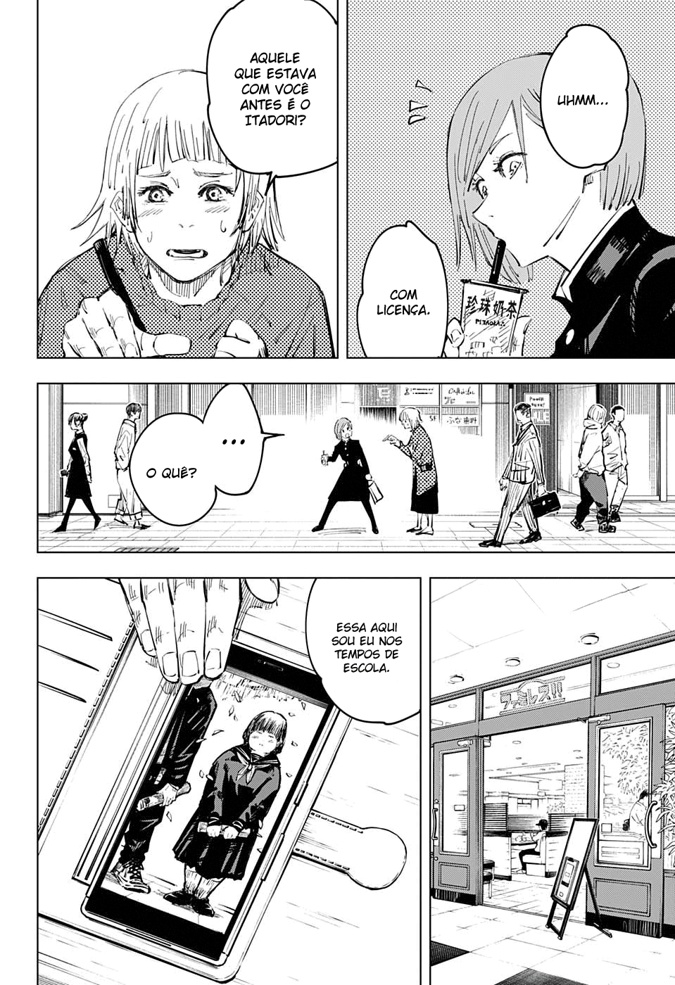 Read Jujutsu Kaisen Pt Br Manga Online