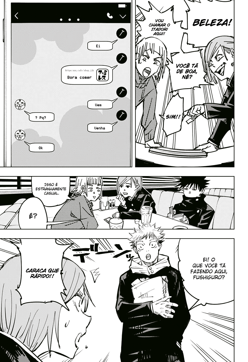 Read Jujutsu Kaisen Pt Br Manga Online