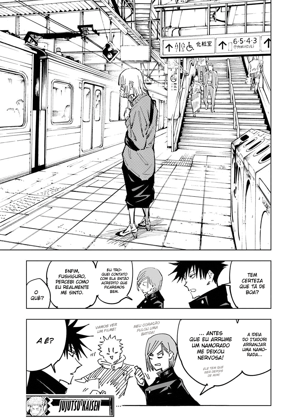 Read Jujutsu Kaisen Pt Br Manga Online