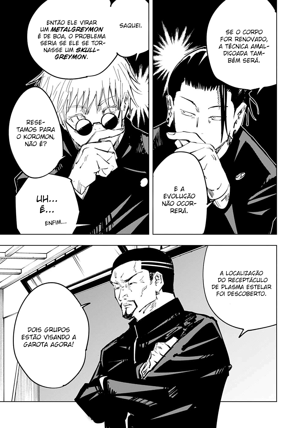 Read Jujutsu Kaisen Pt Br Manga Online